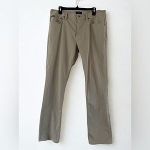 Polo Ralph Lauren Slim Straight Khaki Pants 36x34 Beige Chino Classic Preppy